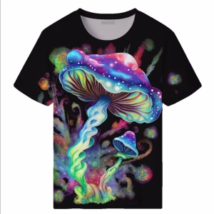 Mushroom-Design-Tshirt