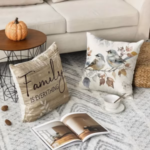 Vintage-Inspired Throw Pillow Covers