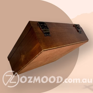 Handmade Wooden Jewelry Box with an ancient couple design