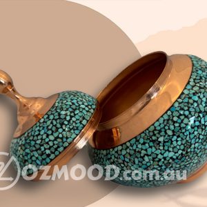 Luxury-Copper-and-Turquoise-Candy-Bowl